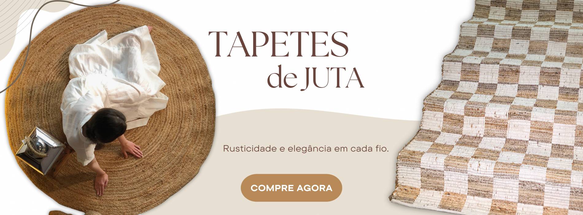 Tapetes de Juta